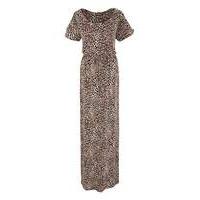 coleen nolan animal print maxi dress