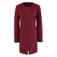Collarless Coat