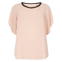 Collection Pink Crepe Top, Pink