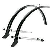 Commuter Mudguard With Mud Flaps Black 35mm 28