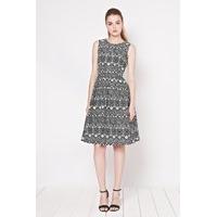 Corleone Lace Print Dress