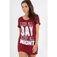 connie sleep all day pj dress