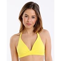 contours wrap tri top yellow