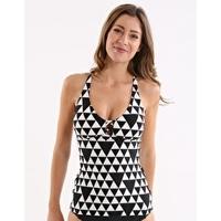 costa maya halter singlet black