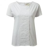 Connie Short Sleeved Top Optic White
