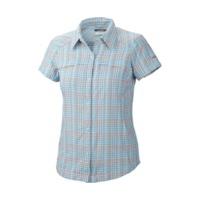 Columbia Women\'s Silver Ridge Multi Plaid S/S Shirt