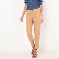 Cotton/Linen Peg Trousers