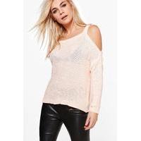 Cold Shoulder Jumper - rose