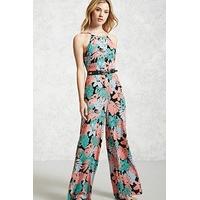 Contemporary Floral Jumpsuit