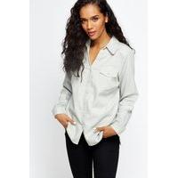 Cotton Blend Formal Shirt