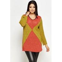 Contrast Bold Long Sleeve Top