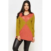 Contrast Bold Long Sleeve Top