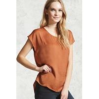 Contrast Boxy Top