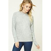 Contemporary Marled Knit Hoodie