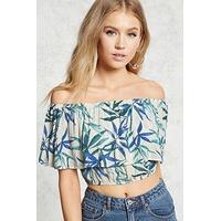 Contemporary Tropical Crop Top