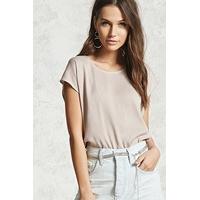 Contrast Boxy Top