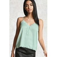 Contemporary Lace Trim Cami