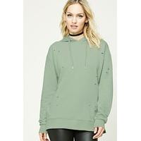 Contemporary Distressed Hoodie