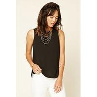 Contemporary Dolphin Hem Top