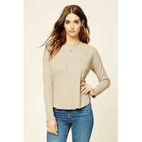 Contemporary Ribbed Knit Top