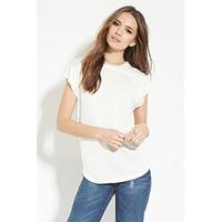 Contemporary Curved-Hem Top