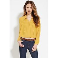 Contemporary Collared Blouse