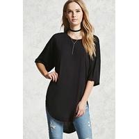 Contemporary Boxy High-Low Tee