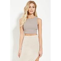 Contemporary Cutout Crop Top