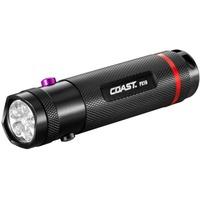 coast 3xaaa 59 lumens max beam white flooduv spot led colour torch