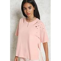 Contemporary Distressed Top