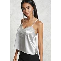 Contemporary Lace Satin Cami