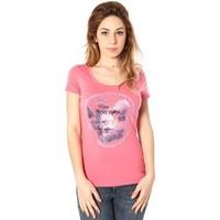 Costume National GR_57638 women\'s T shirt in pink