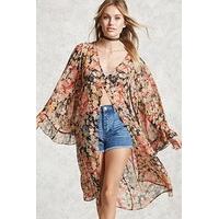 Contemporary Floral Kimono