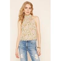 Contemporary Floral Print Top