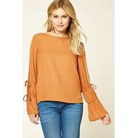 contemporary bell sleeve top