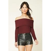 Contemporary Ribbed Knit Top