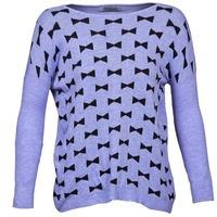 compania fantastica natasha womens sweater in purple