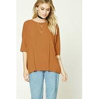 Contemporary Ribbed Dolman Top