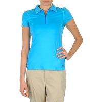 columbia freeze degree womens polo shirt in blue