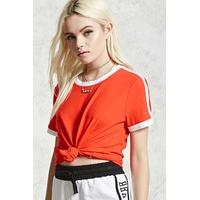 Contrast-Trim Ringer Tee