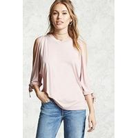 Contemporary Vented-Sleeve Top