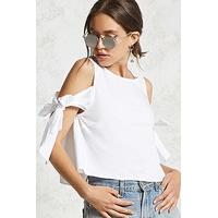 Contemporary Open-Shoulder Top