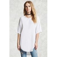 Contemporary Boxy High-Low Tee