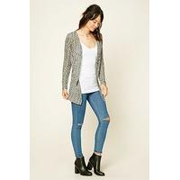 Contemporary Marled Knit Cardigan