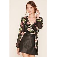 Contemporary Floral Print Top