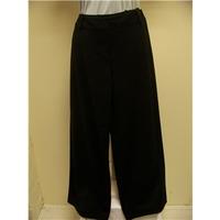 coast black lined wool trousers size 16 coast black trousers