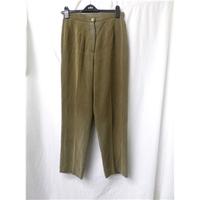 country casuals size 12 brown lined trousers
