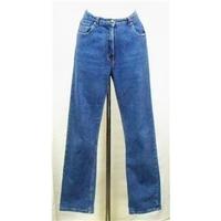 Cotton Traders straight leg blue jeans Size 12