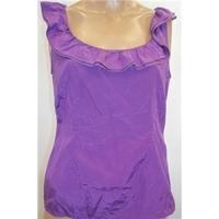 coast size 8 purple party top