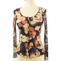 coast size 10 autumnal colours blouse